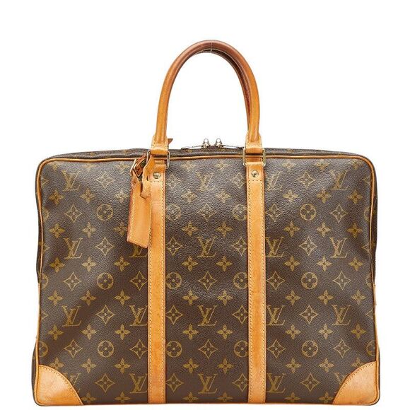 Louis Vuitton Porte-Documents Voyage Monogram Briefcase - Picture 1 of 10